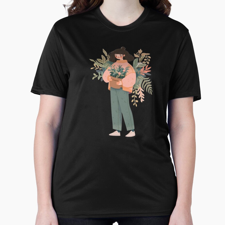 House plant Girl by MayflowerandIvy