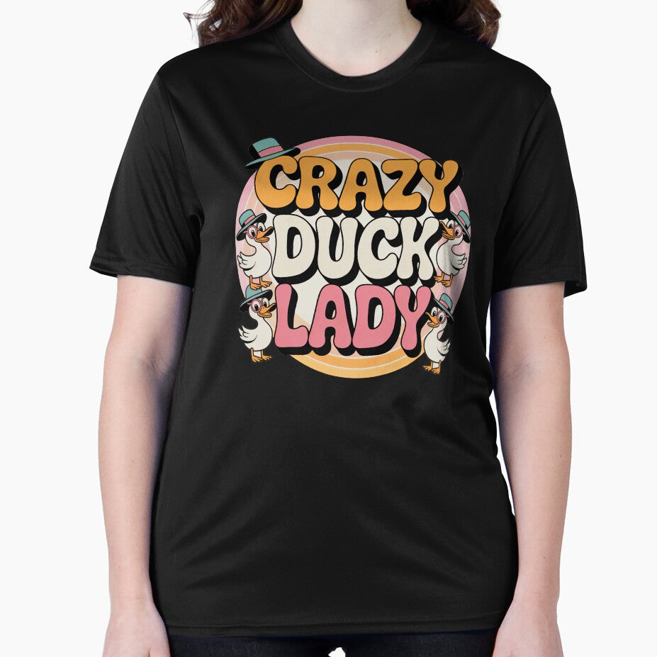 Crazy Duck Lady by graphic-genie