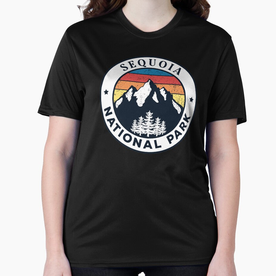 Sequoia National Park-Vintage by Road-tees