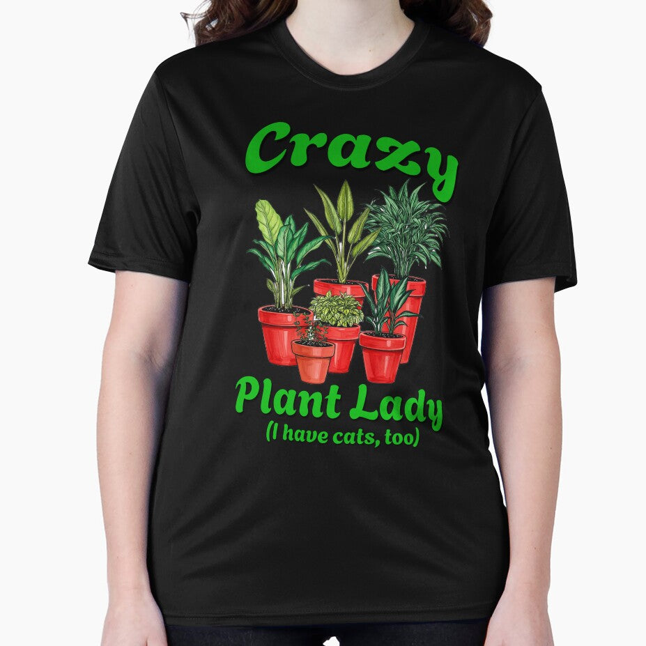 Crazy Plant Lady (I have cats, too) by MouseWisdom