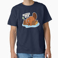 Logged On! Beaver - Dark Shirt by BuffaloPanic