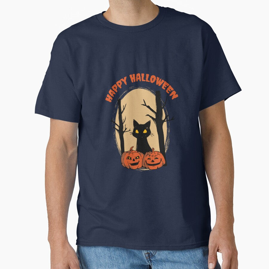 Halloween town, black cat by benaouichShop