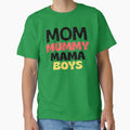 mom mommy low battery Checkered Mama T-Shirt by Mahmoudshoping