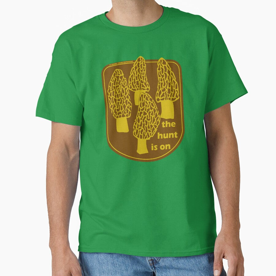 Morels: The Hunt is On, Brown and Gold by CraneCreek