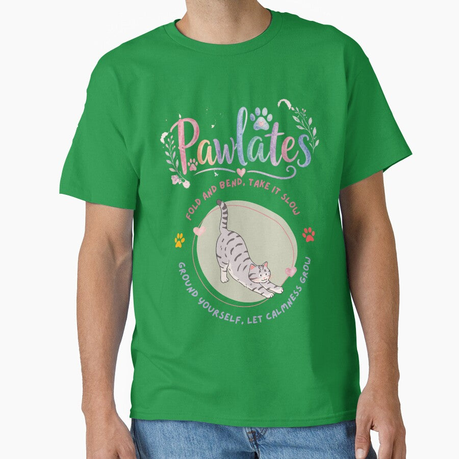 Calm Paw-lates Cat Mom Shirt by Sweet-A-Dsignz