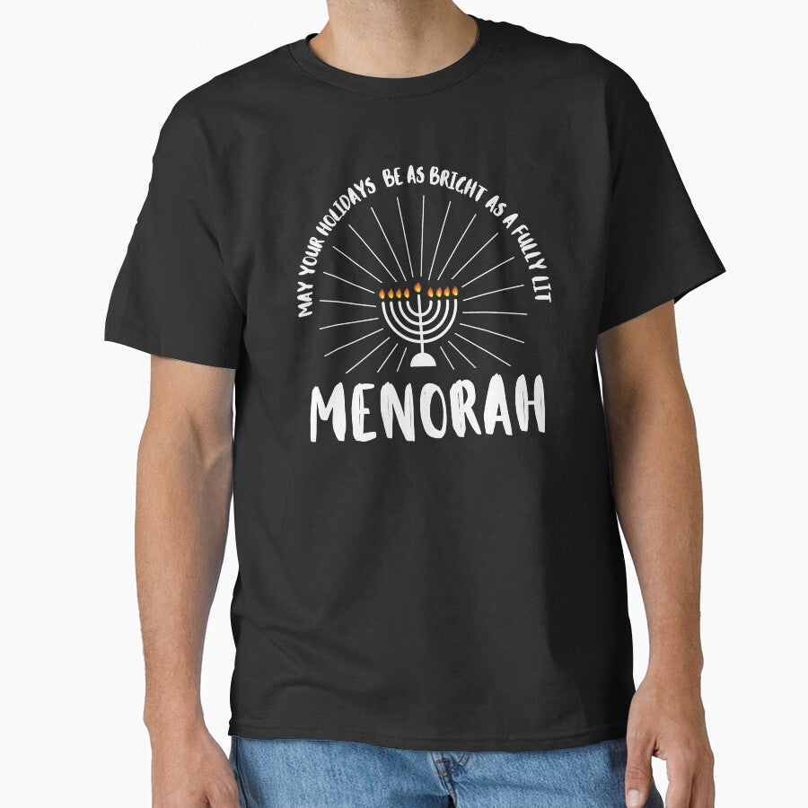 may your holidays be as bright as a fully lit menorah funny hanukkah 2021 by happinestSHOP