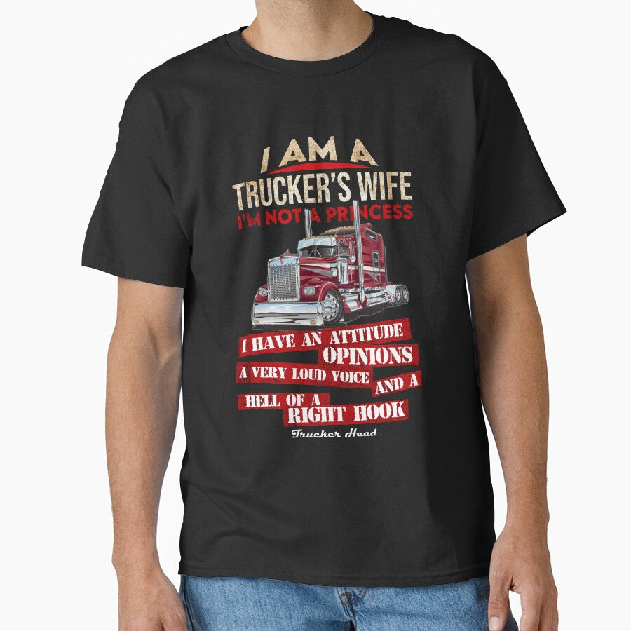 Truckers Wife by WePrintTees