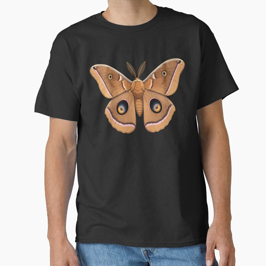 Polyphemus Moth Antheraea polyphemus Anime Style by Harpagann