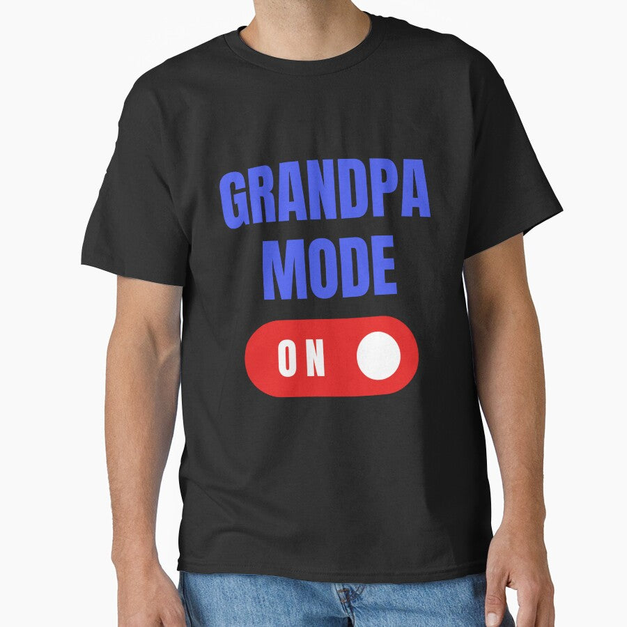 Grandpa Mode On, Gift for Grandpa, Grandpa Gift, New Granpa Gift by HermoTees