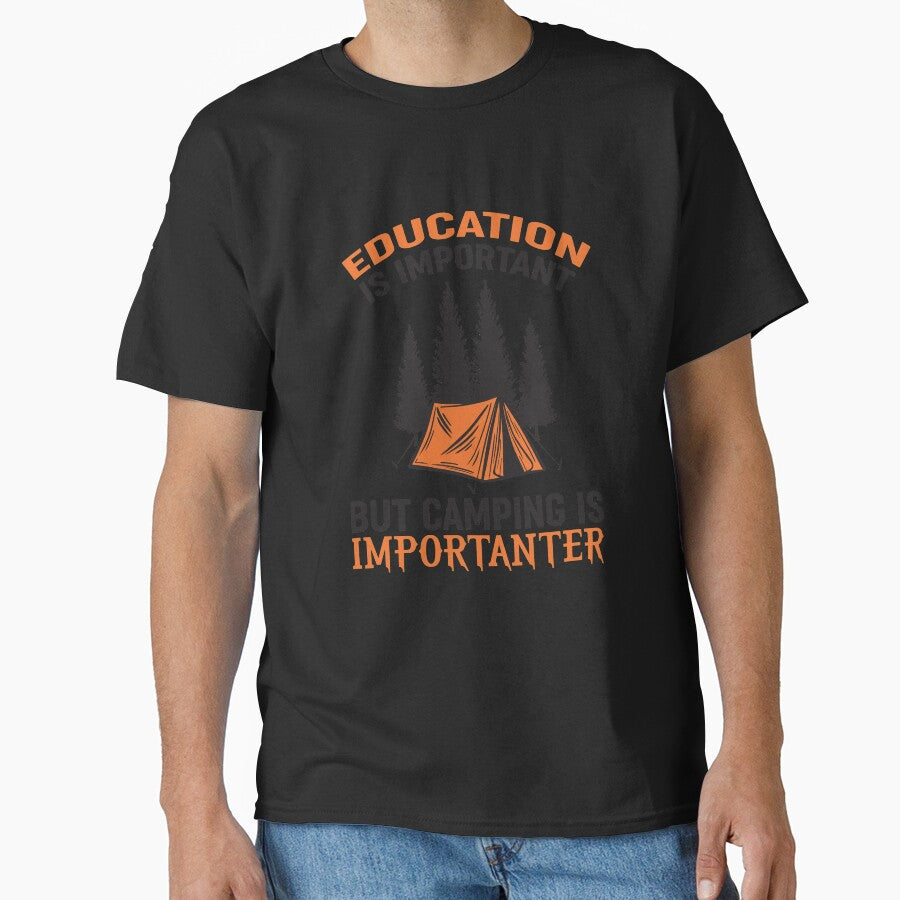 Eduaction is important but Camping is Importanter by Elitekampfei