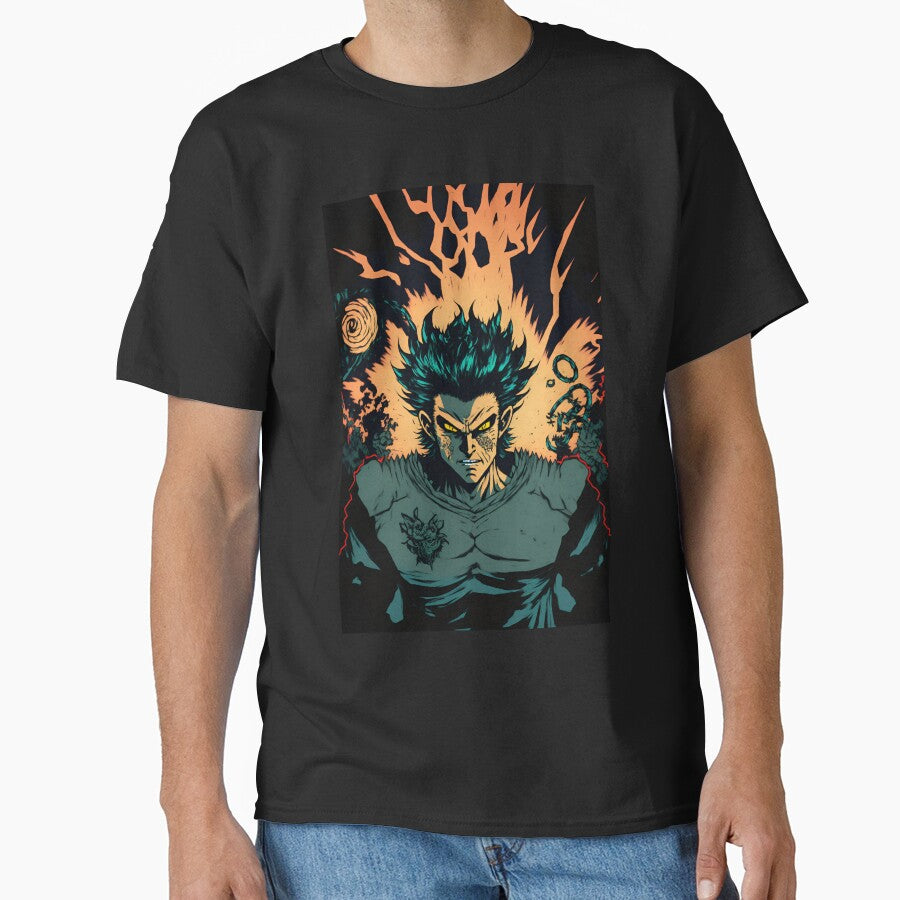 Anime Demon Son with fire1 by Bubblebuk