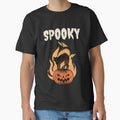 Spooky Black Cat on a Grinning Halloween Pumpkin by Mariana Piana