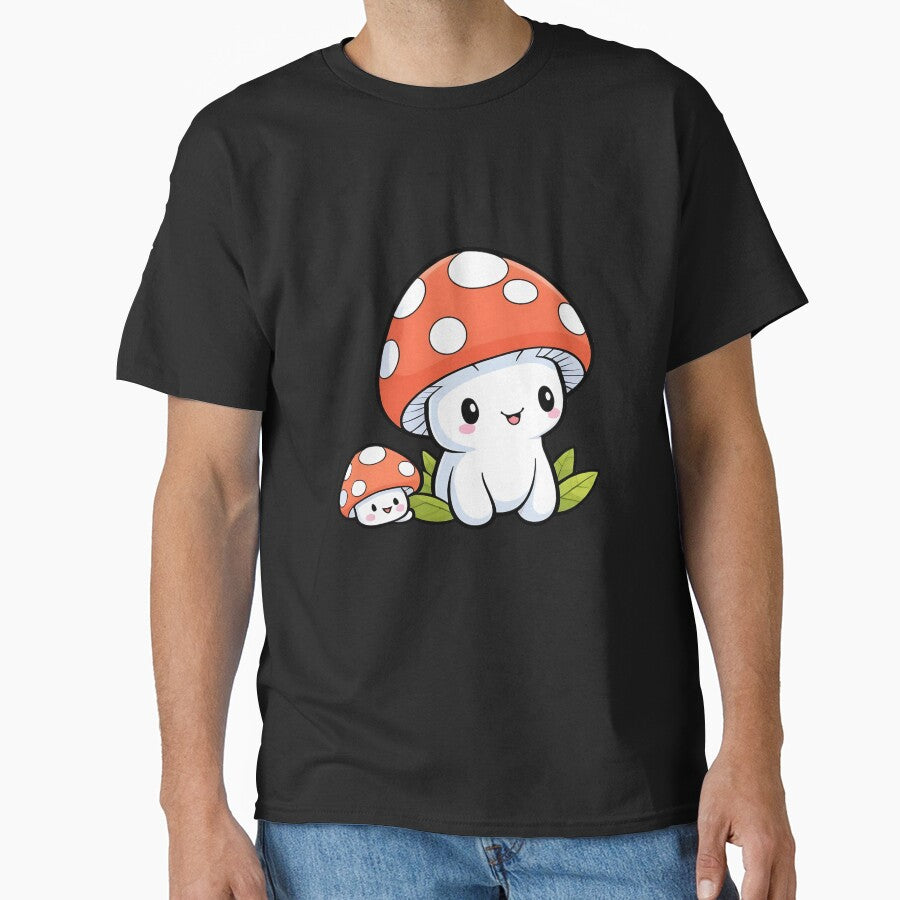 Cute Kawaii Mushroom, Mushroom Lover by saloui