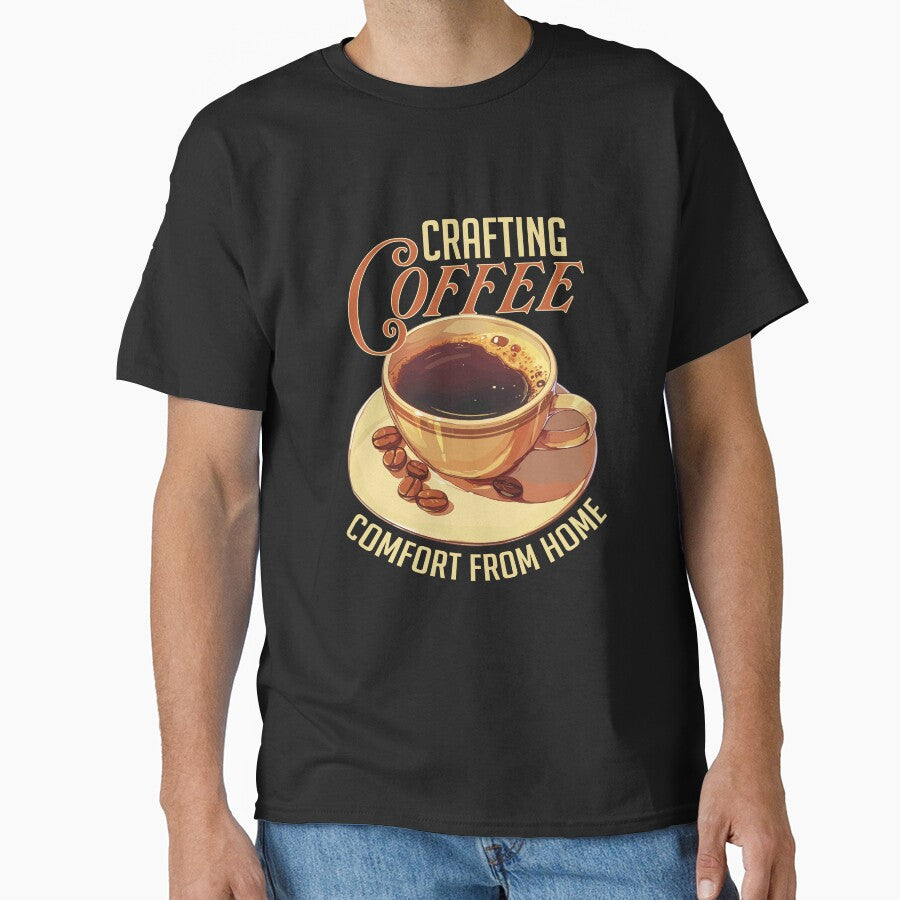 Funny Drink Coffee Drinker Lover Crafting Coffee From Home by fantasticdesign