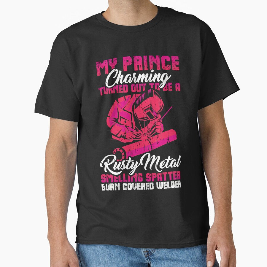 My Prince Charming is a Welder Funny Welding Wife by BlueBerry-Pengu