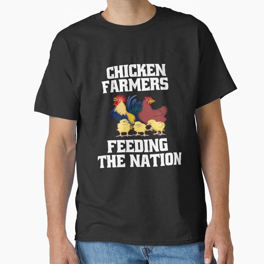 Funny Chicken Farmer Humor Chicken Farmers Feeding The Nation by fantasticdesign