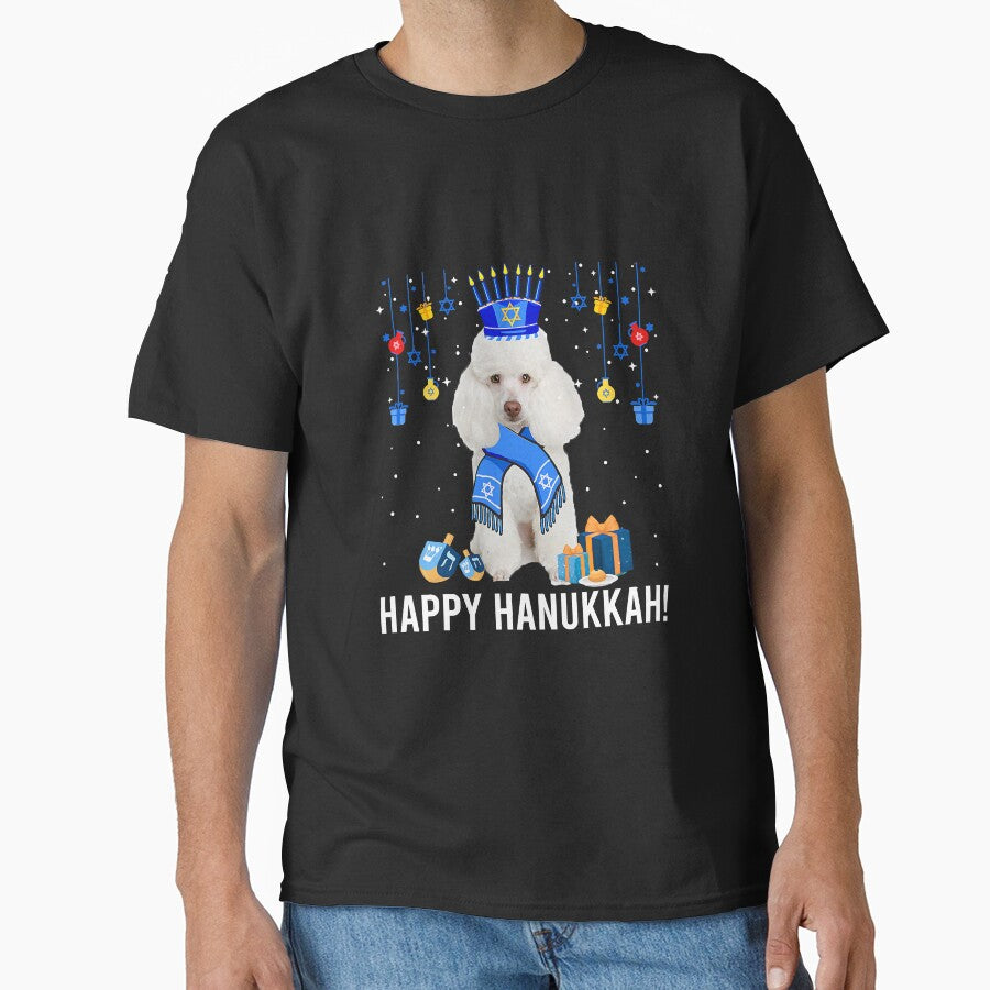 Funny Poodleorah Hat Christmas Happy by SkyCloudBlue