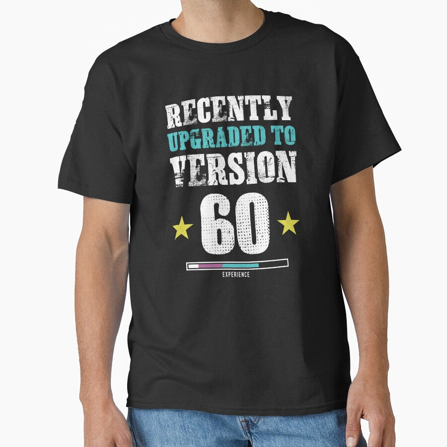 Funny Version 60.0 Gift graphic For Geek 60th Party by Lisbob