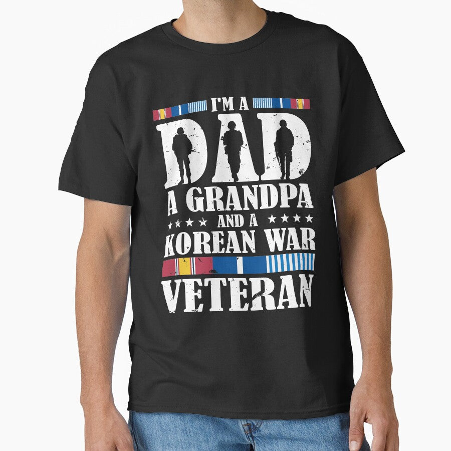 I'm A Dad A Grandpa And An Korean War Veteran Father's Day Gift by elisamarez97