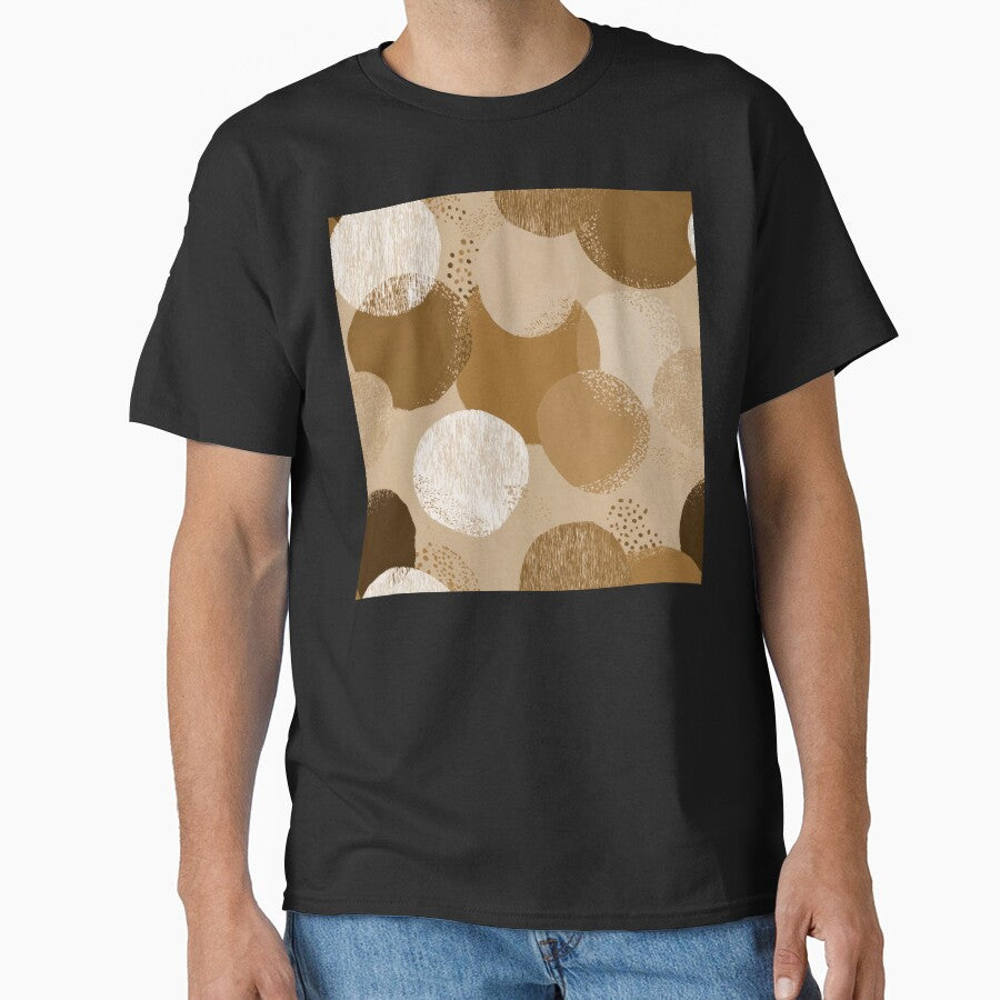 Boho Earth Tones, Taupe, And Sand Hues Abstract by DEC02