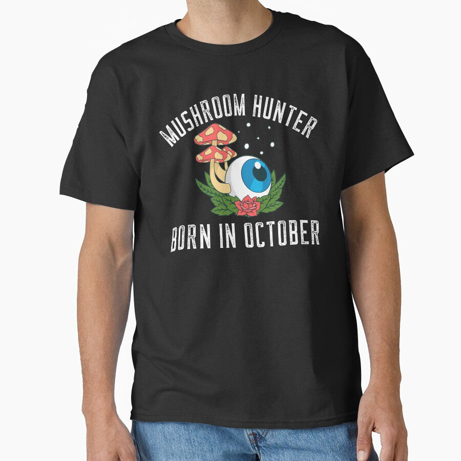 Mushroom Hunter Born In October by Obiscidan