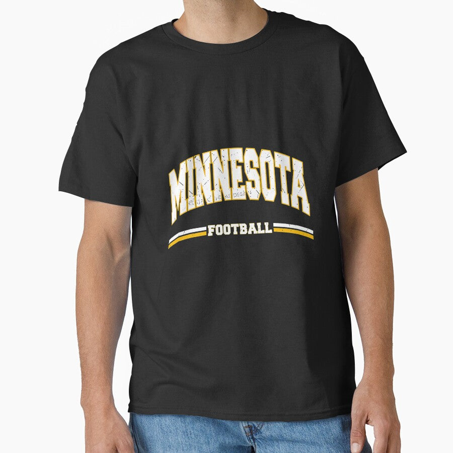 Minnesota Football Retro Distressed by DezeraeZa