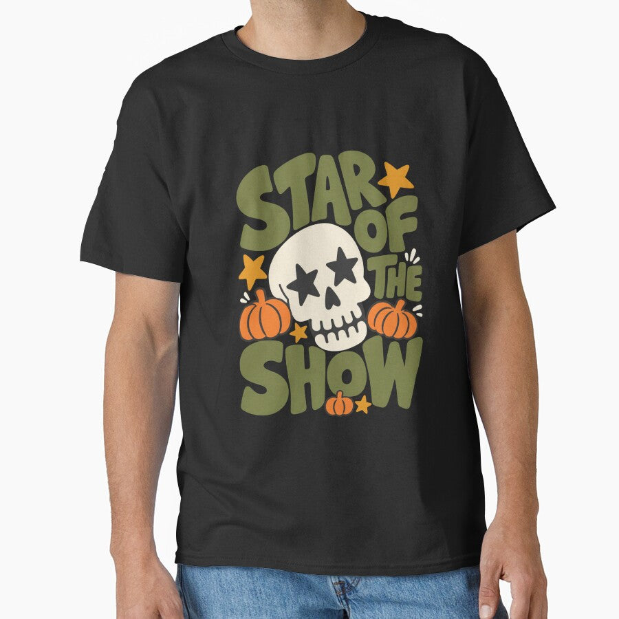 Retro Halloween Skull Star of the Show by Christina Sagala