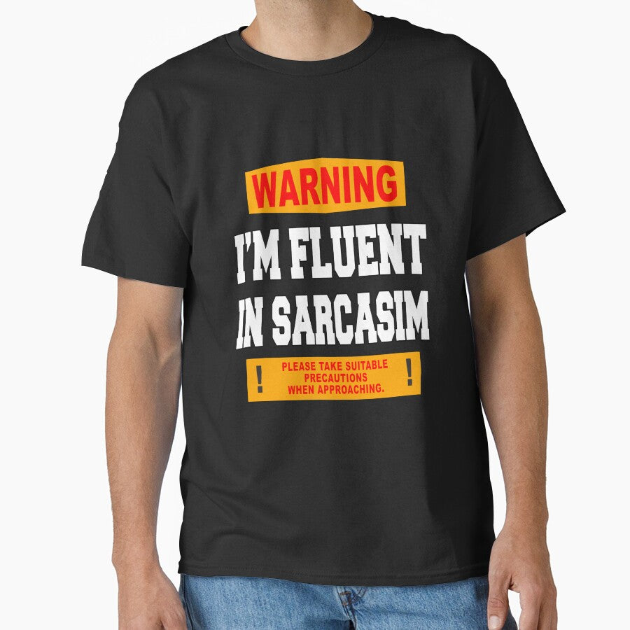 Funny Sarcastic Humor I'm Fluent In Sarcasm by fantasticdesign