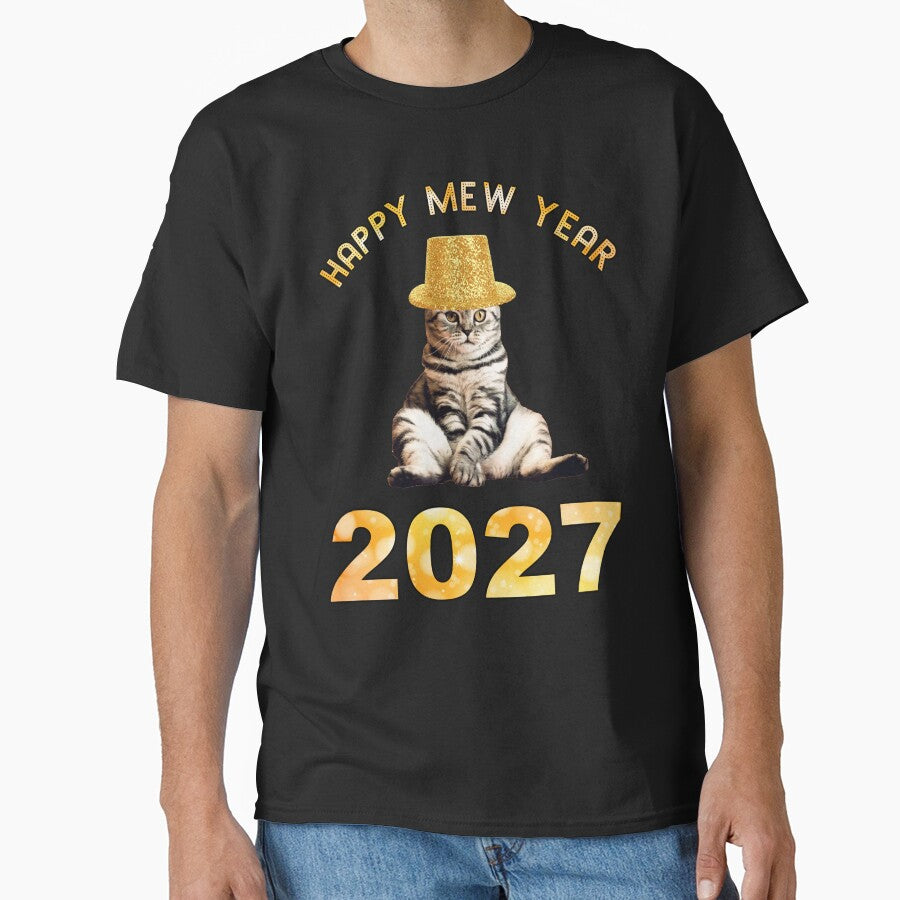 Happy Mew Year 2027 by Cat Lady Designs