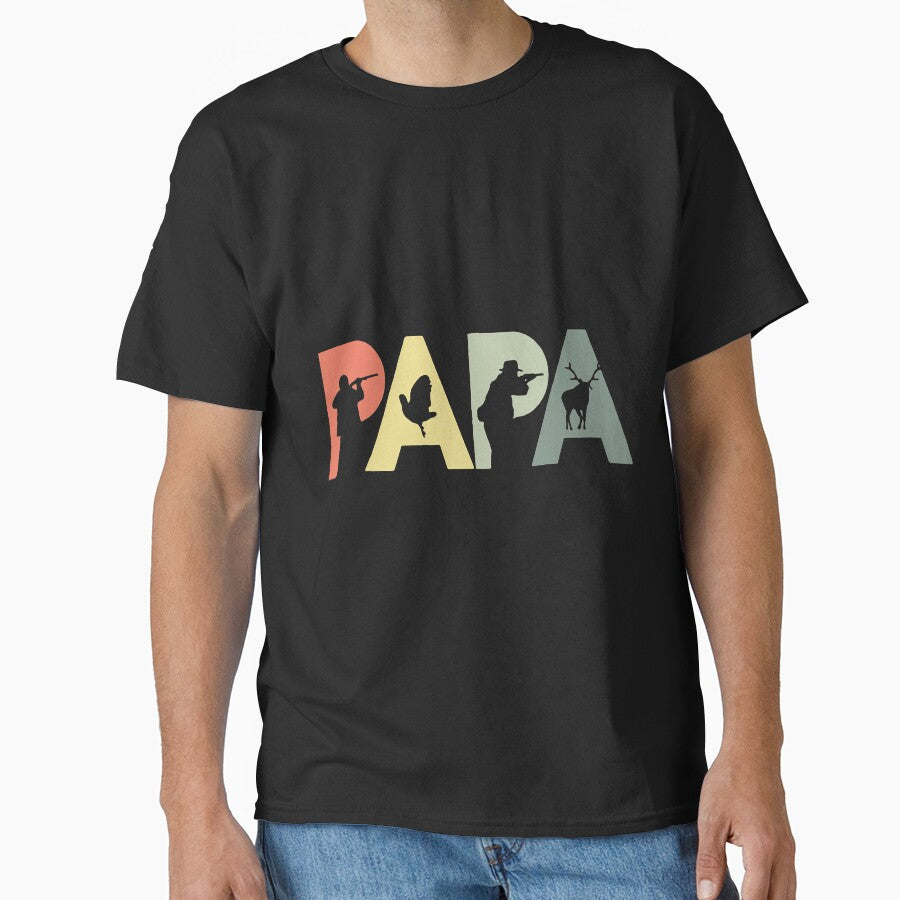 Vintage Papa Hunting Hunter Funny by NeverLoseSF