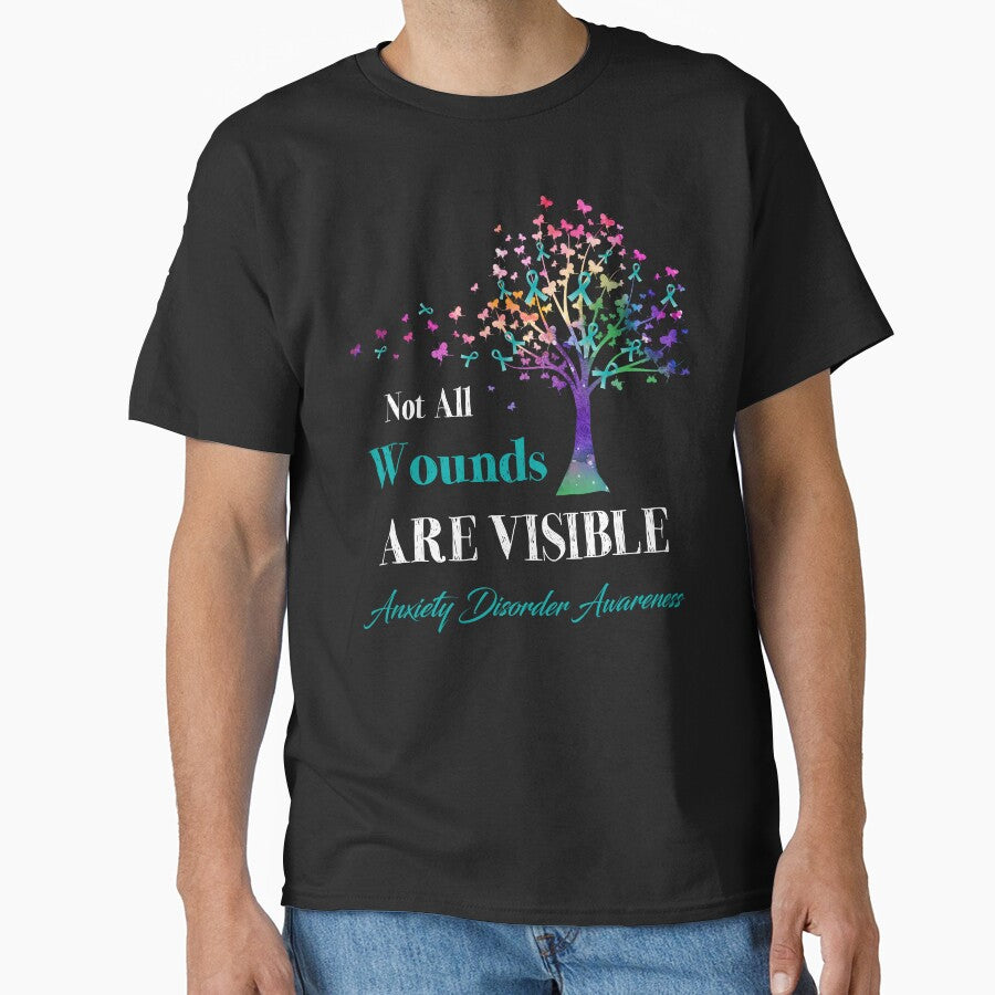 Not All Wounds Are Visible Anxiety Disorder Awareness by Hatjar
