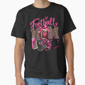Football Mom Shirt | Leopard Print Football Mama Pink Bow Tee by Wiamprint