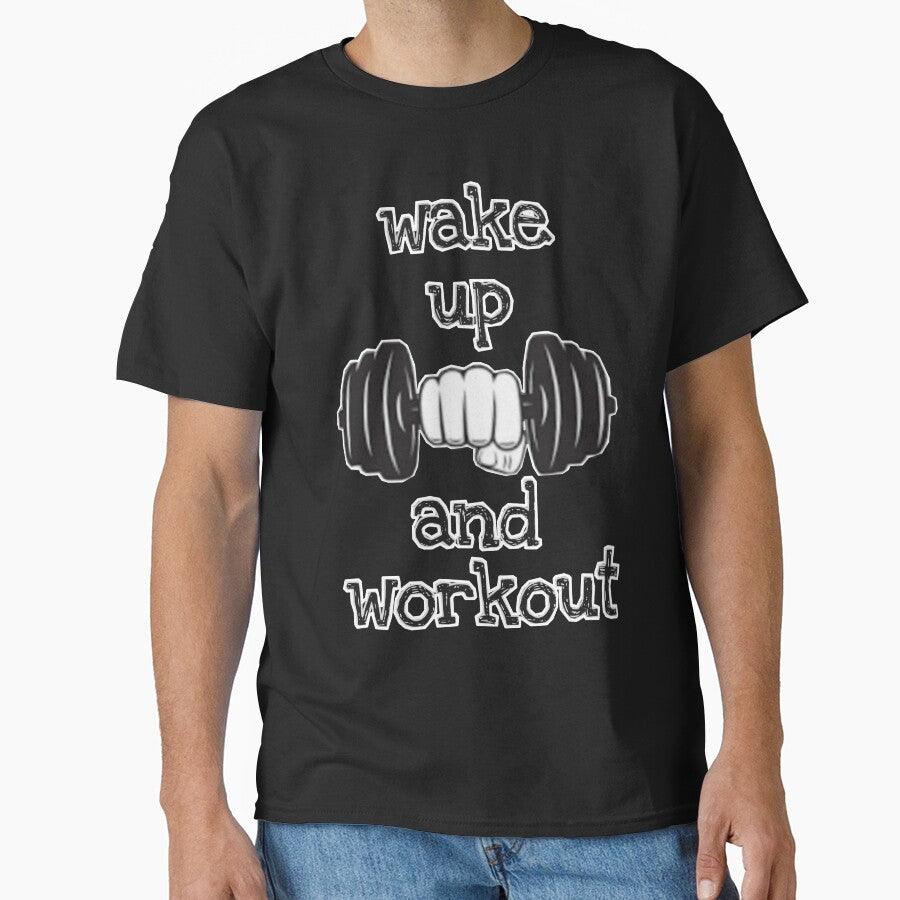 Wake up and workout by sreckov-desig