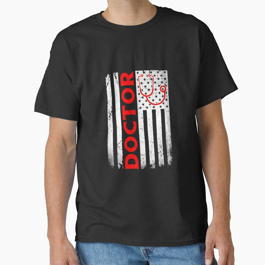 Vintage Distressed Patriotic Doctor by saragrant39
