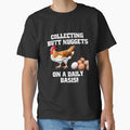 Funny Chicken Farmer Humor Collecting Butt Nuggets On A Daily Basis by fantasticdesign