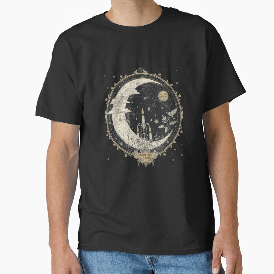 Mystical Crescent Moon Gothic by ChicTrendz
