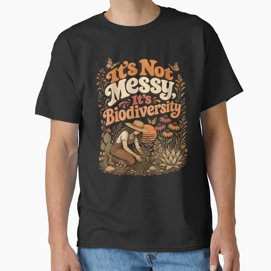 It's not messy it's biodiversity - Native Plant Gardening – Wildflower Habitat Gardener Design by JansenGS