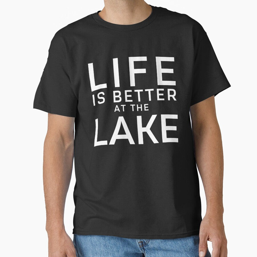 Camping funny Camping lake joke by OneTimeEngineer