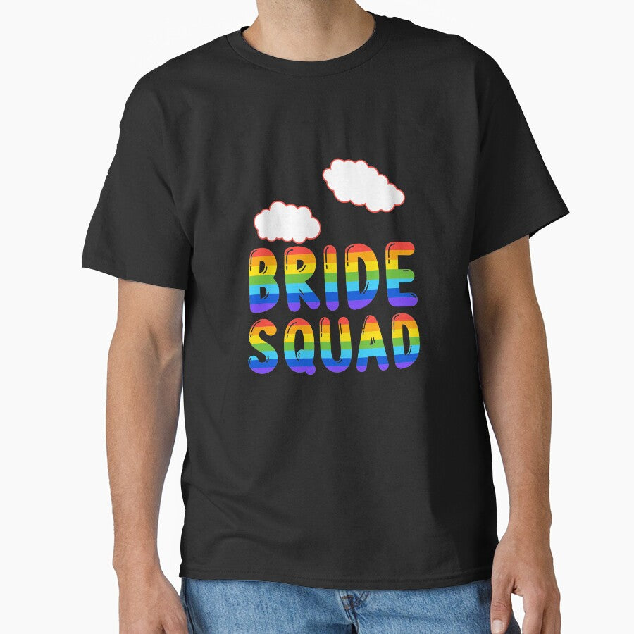 Funny Bachelorette Bride Squad Party Team | by ShirtStar0815