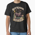 Busy Reading Reality Can Wait – Black Cat Book Lover by Good Mood Foundry