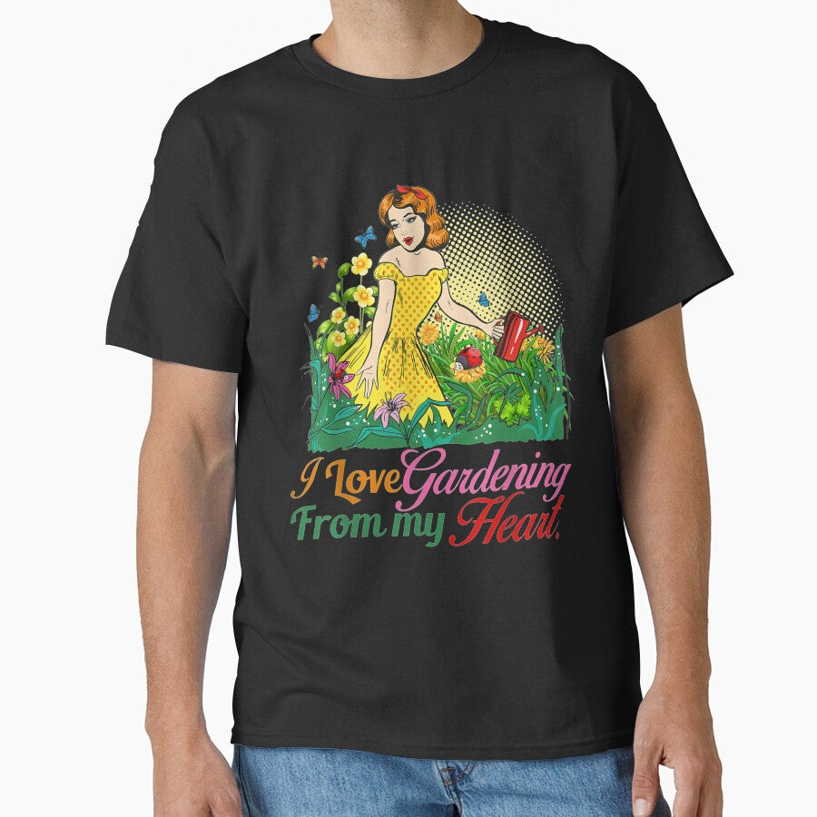 I Love Gardening From My Head Funny Gardening Plants Gift by caral8