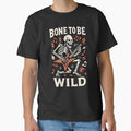 Bone To Be Wild Skeleton Guitar Rock Halloween by SnappyPNG