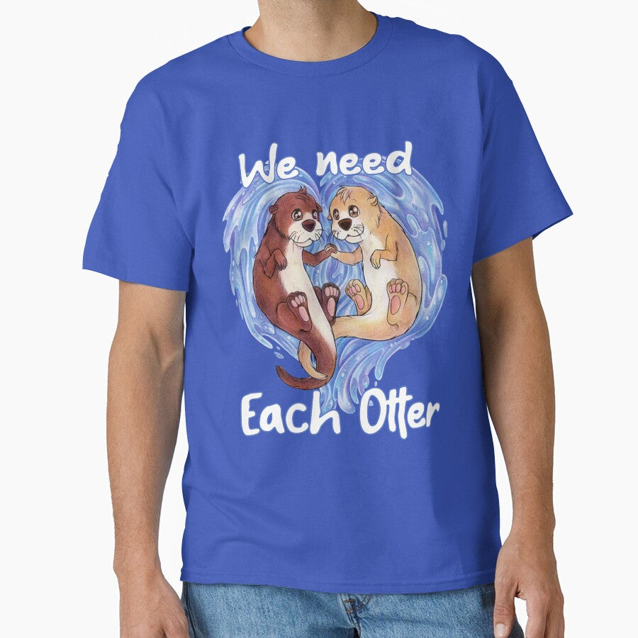 We need each otter - cute otter gift idea by ZadzeneaArt