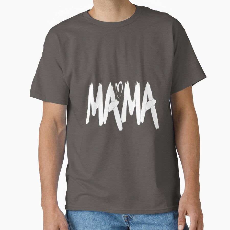 Mama mother and dad day gift idea T Shirt. by Nesyarat