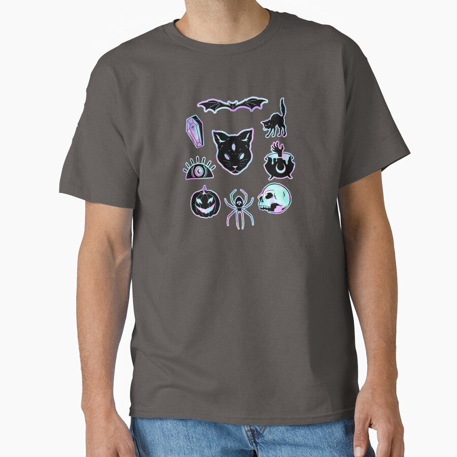 Mystic Hologram Halloween Pattern by Jessieadel