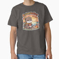 Autumnotter – Cute Chibi Otter Reading by the Riverside Sticker | Cozy Autumn Animal Art by Nuist25