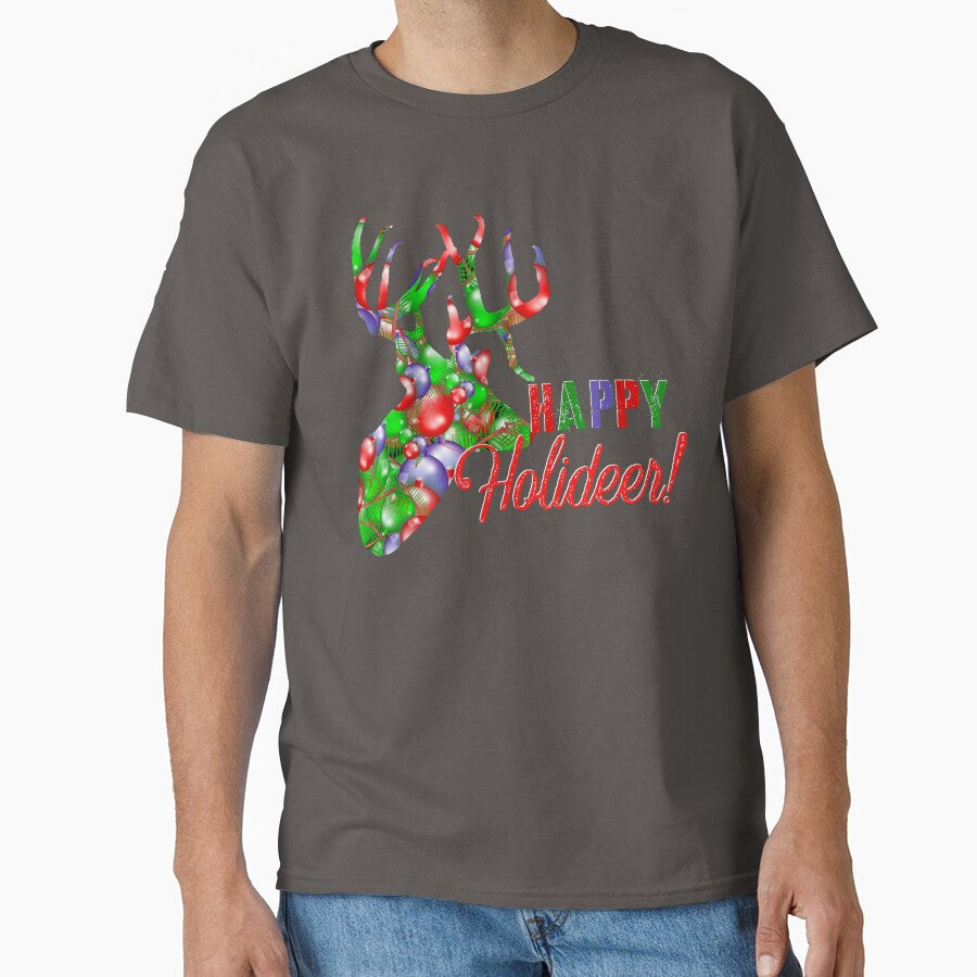 Christmas Deer, Happy Holiday Deer Hunting Design, Holiday Deer Hunter by LifeCrush