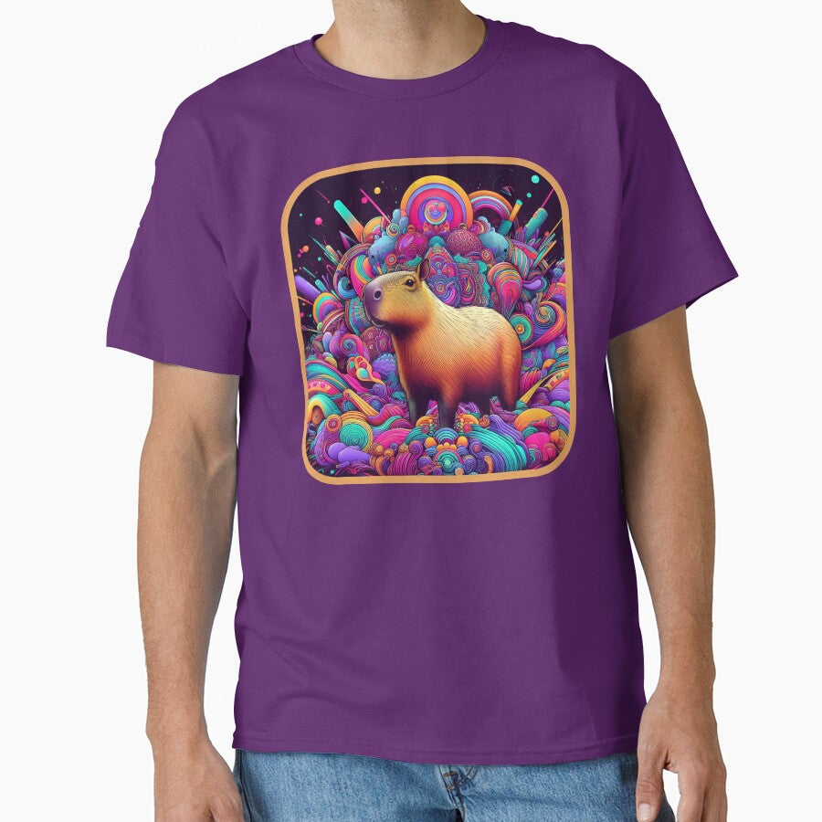 Capybara Art #15 | Capybara Lovers by ksgraphics222