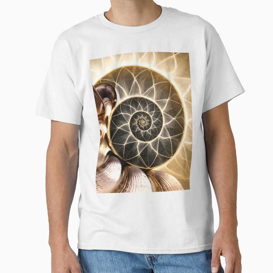 Fibonacci Golden Spiral Sacred Geometry Art by ZetaDream