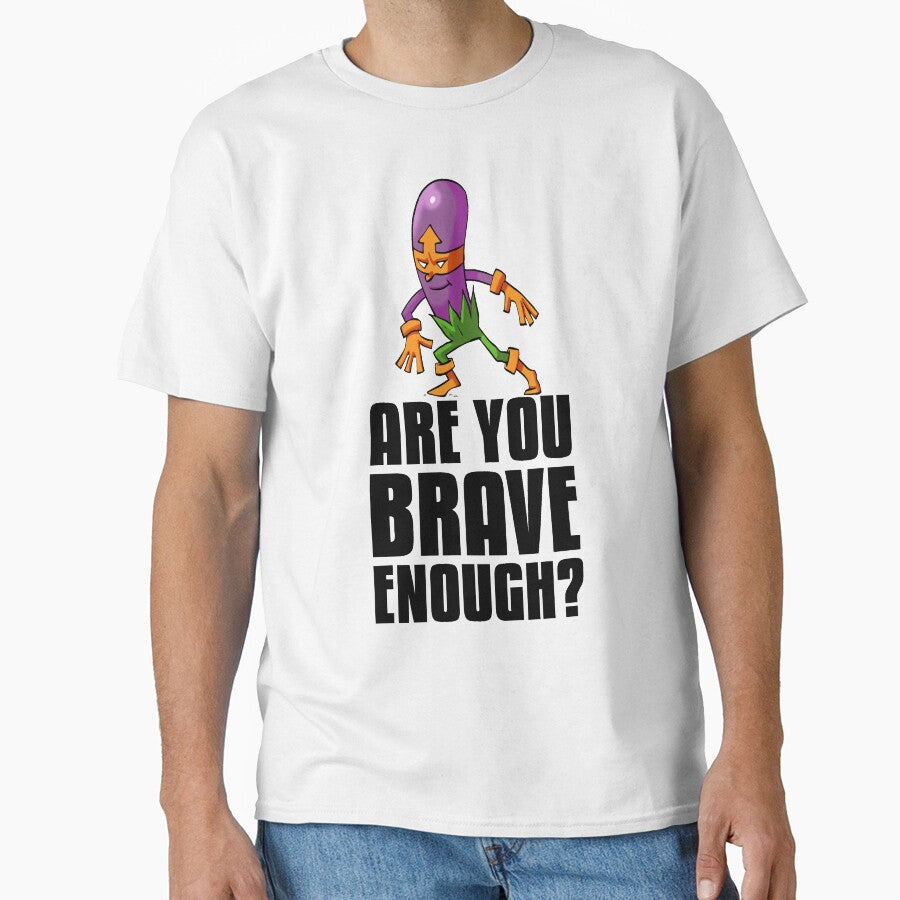 Purple Eggplant Hero Are You Brave Enough? Foodietoon Superhero Aubergine Brinjal by ProjectX23